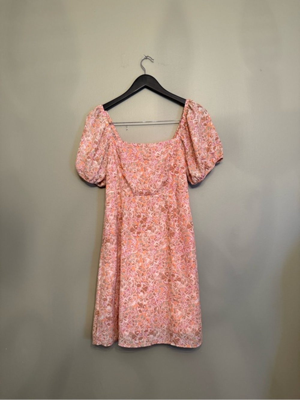 Wild Skye Boho Floral All-Over Print Summer Mini Dress.